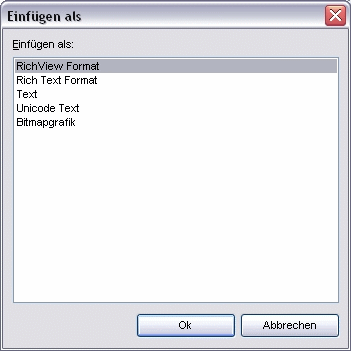 Menü Bearbeiten Dialog Ersetzen